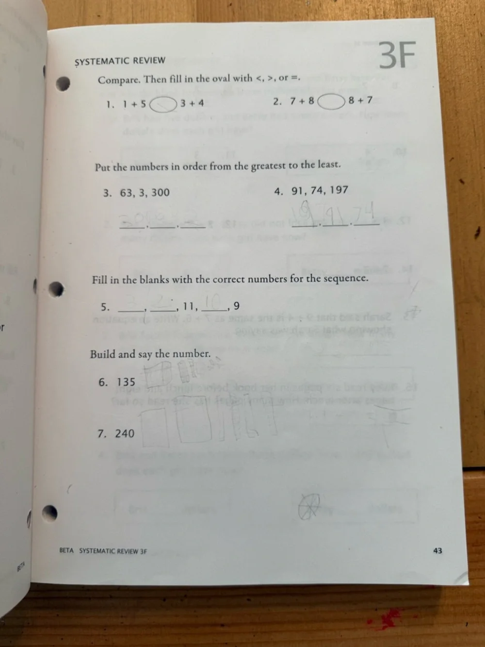 Math-U-See Beta Student workbook - Picture 3 of 8